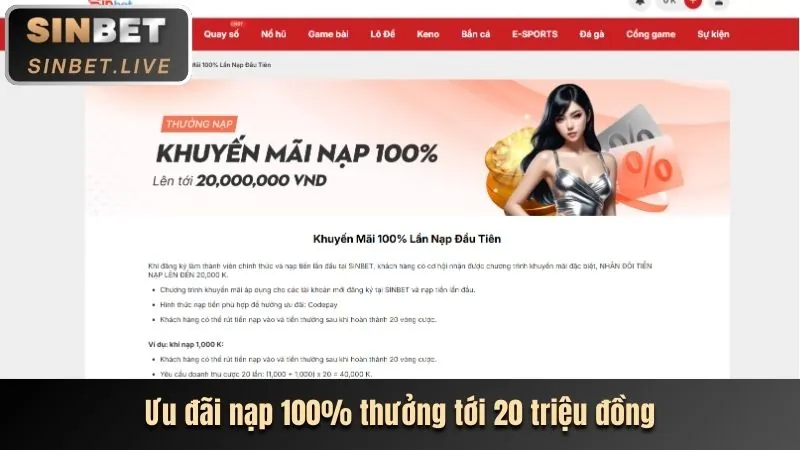 ZBET Thưởng Chào Mừng Thể Thao